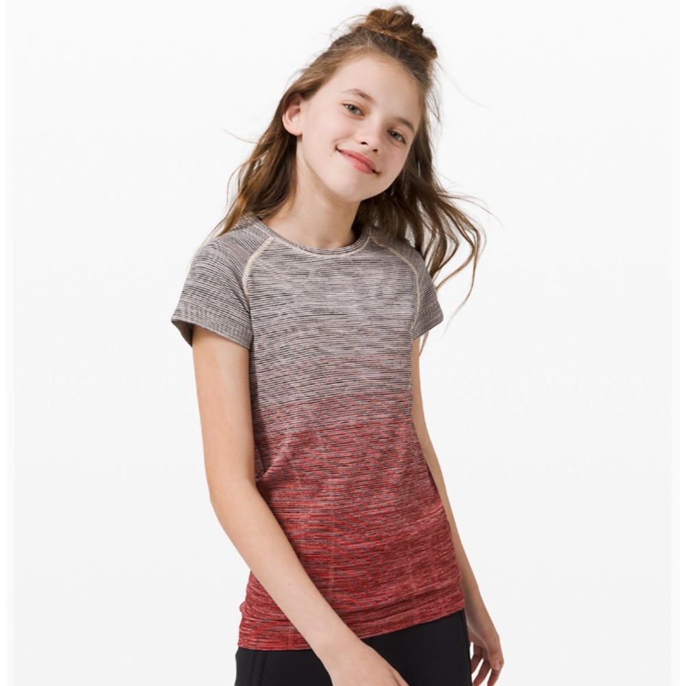 Ivivva hot pink fly tech short-sleeve top